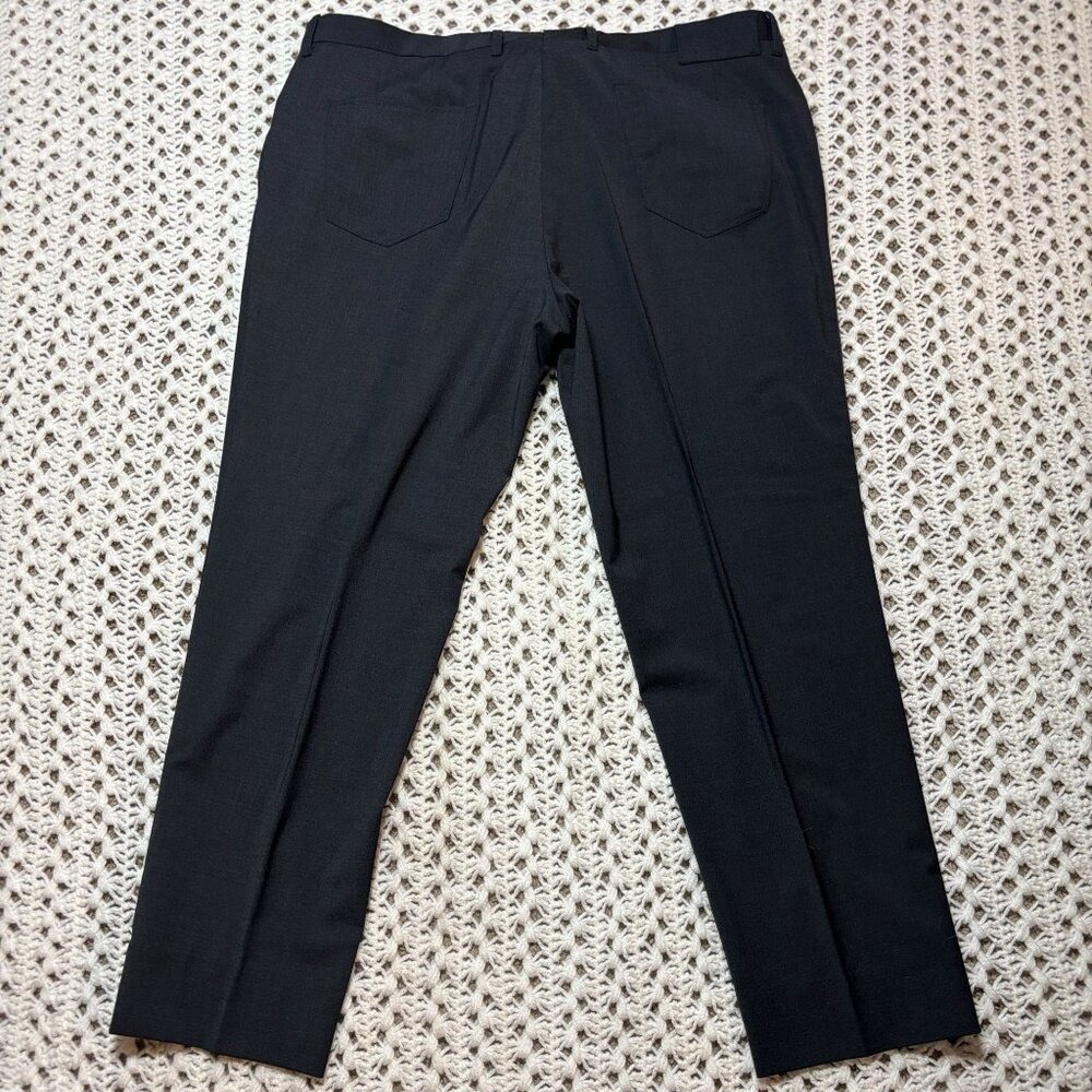PT01 $395 Mens Pants Traveller Slim Fit 58EU W40" Wool Blend Charcoal Gray MINT - Picture 2 of 15